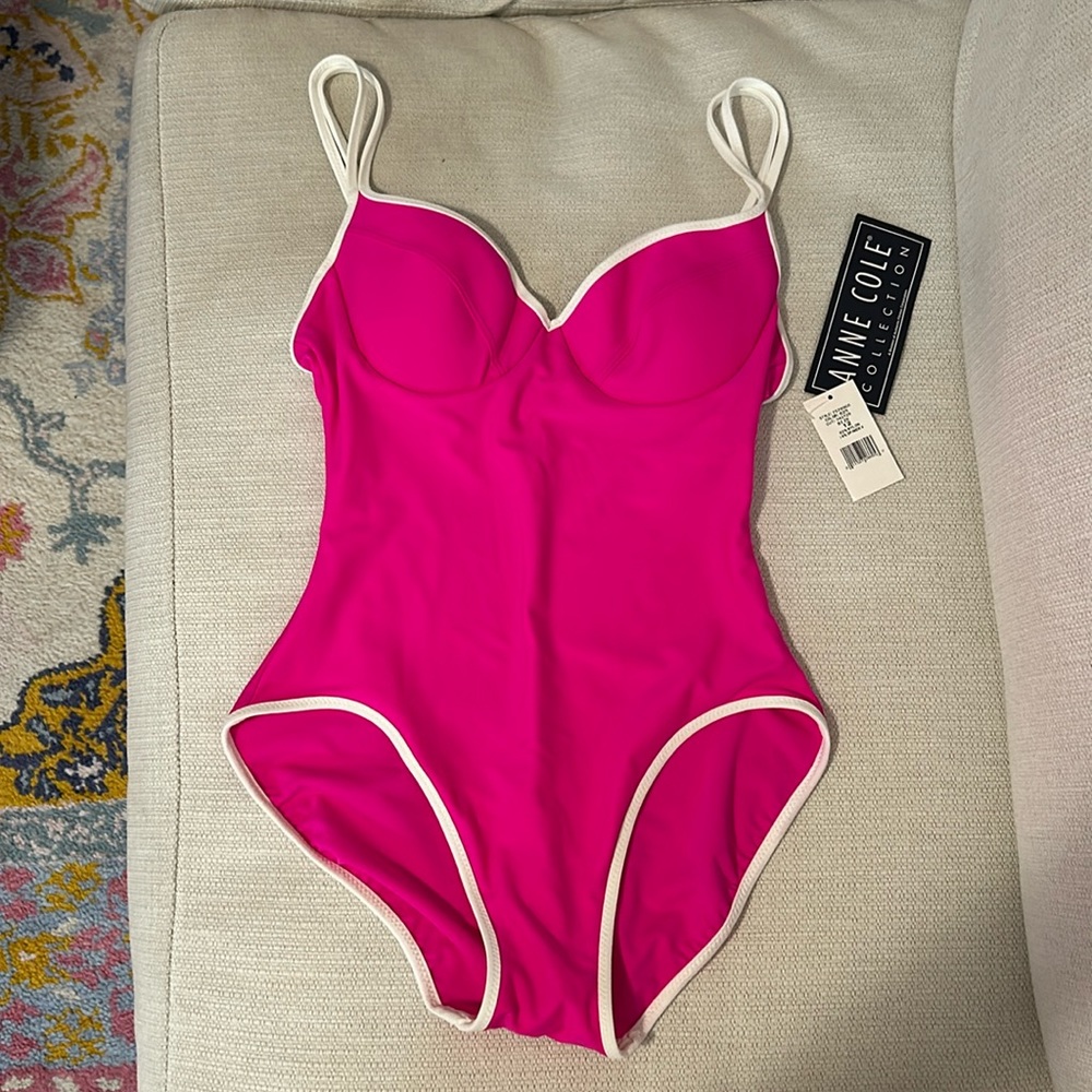 Anne Cole vintage retro bathing suit size 12